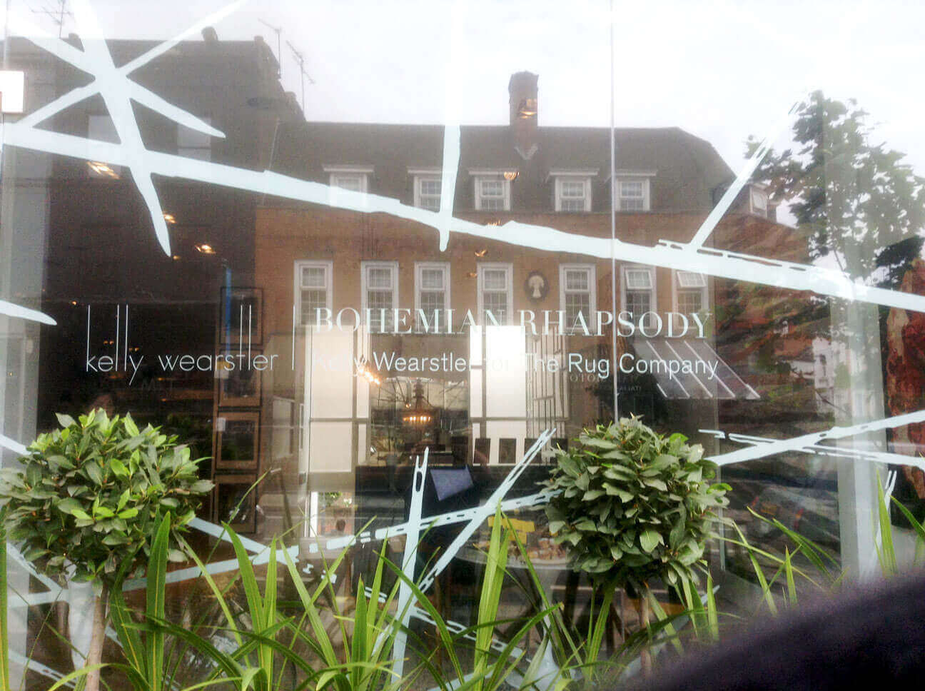 The Rug Company Outdoor window vinyl